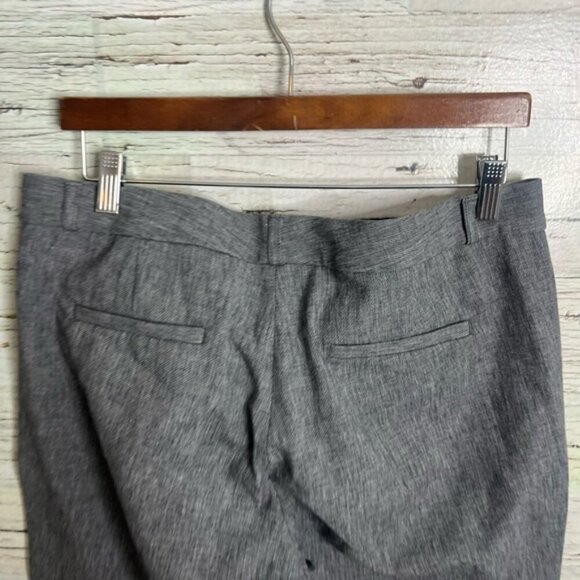 BANANA REPUBLIC "Sloan" Gray Slacks - Size 12 gray trousers dress pants - Picture 6 of 8